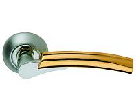 Дверная ручка Archie мод. S010 G92 (матовый хром/золото)