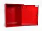 Шкаф для огнетушителя ШПО-112НЗК навесной закрытый красный