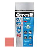 Затирка для узких швов Ceresit СЕ33 Comfort розовая 2 кг